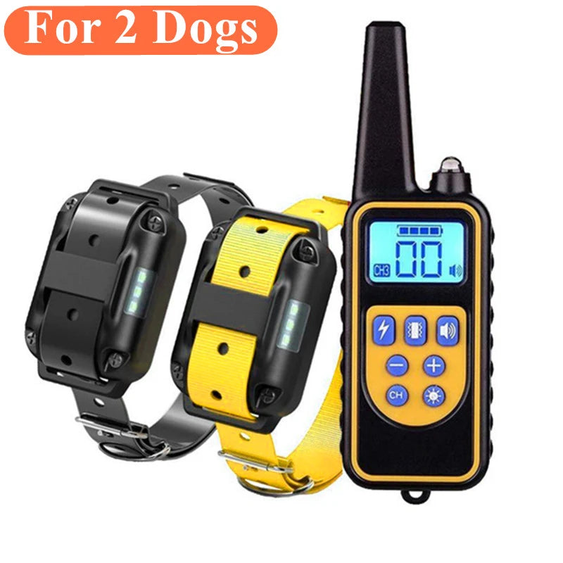 Dog Training Collar with Remote, 1 to 99 Levels, 2600 ft Range
