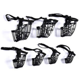 Adjustable Basket Dog Muzzle with Breathable Design in 7 Sizes