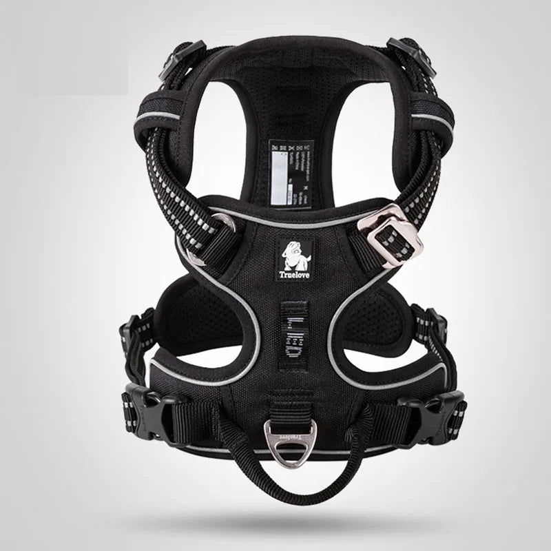No Pull Dog Harness with Front Clip, Padded and Reflective