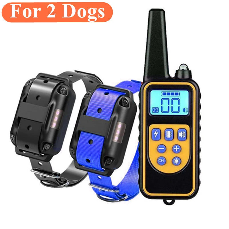 Dog Training Collar with Remote, 1 to 99 Levels, 2600 ft Range