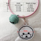 Personalized Dog ID Tag with Breed Icon, Custom Acrylic Tag