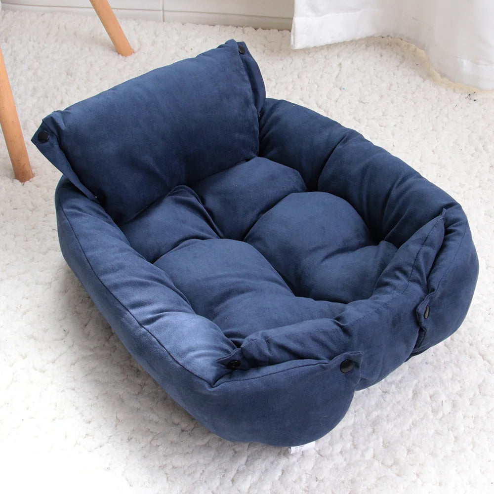 3-in-1 Convertible Dog Bed, Sofa and Mat for Small Dogs and Cats