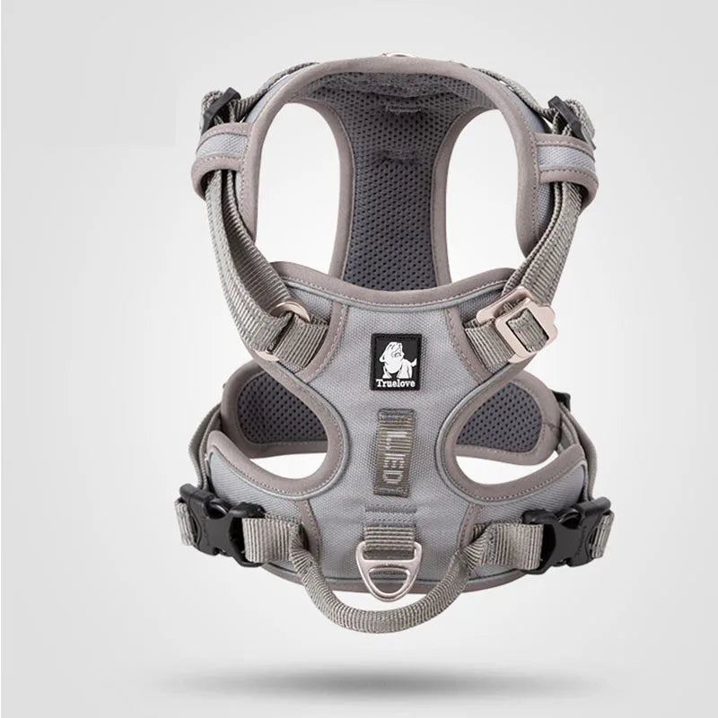 No Pull Dog Harness with Front Clip, Padded and Reflective