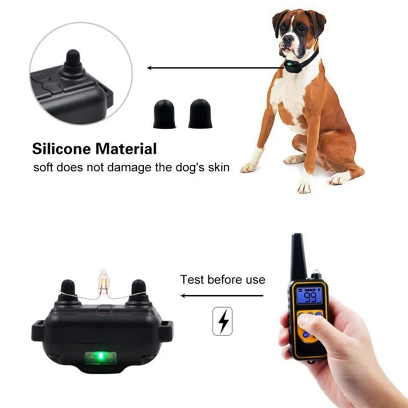 Dog Training Collar with Remote, 1 to 99 Levels, 2600 ft Range