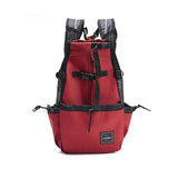 Dog Carrier Backpack with Head-Out Opening for Hiking and Biking