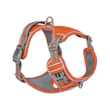 Padded Reflective Dog Harness Vest with Quick-Release Buckles
