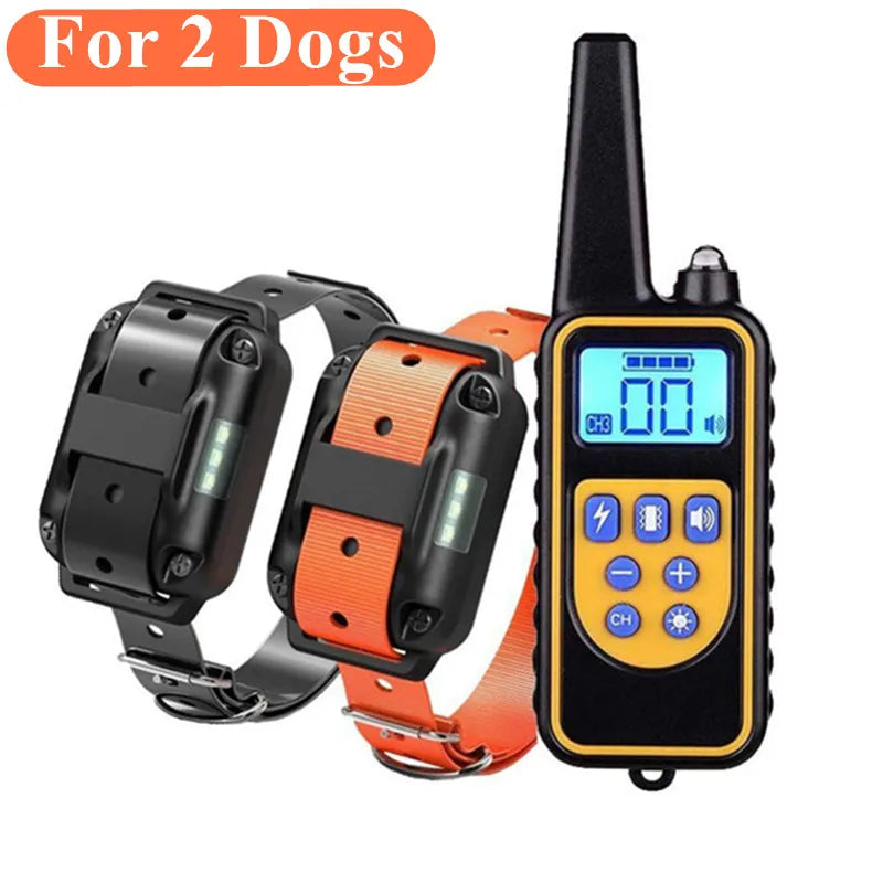 Dog Training Collar with Remote, 1 to 99 Levels, 2600 ft Range