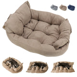 3-in-1 Convertible Dog Bed, Sofa and Mat for Small Dogs and Cats
