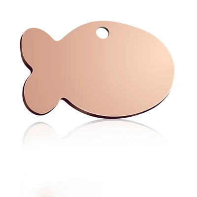 Personalized Bone Shaped Dog Tag, Engraved Stainless Steel