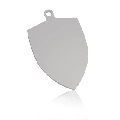 Personalized Bone Shaped Dog Tag, Engraved Stainless Steel