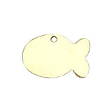 Personalized Bone Shaped Dog Tag, Engraved Stainless Steel