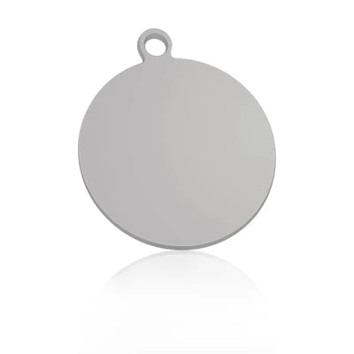 Personalized Bone Shaped Dog Tag, Engraved Stainless Steel