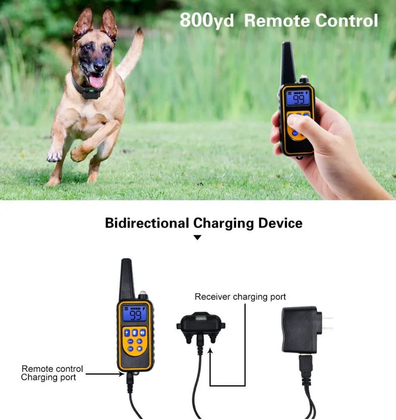 Dog Training Collar with Remote, 1 to 99 Levels, 2600 ft Range