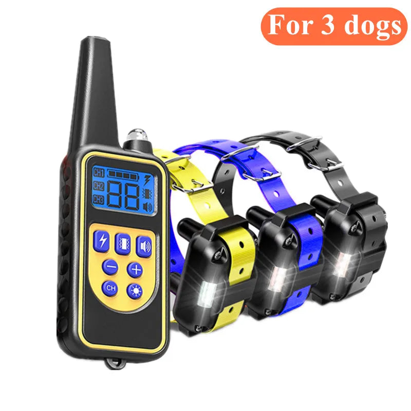 Dog Training Collar with Remote, 1 to 99 Levels, 2600 ft Range