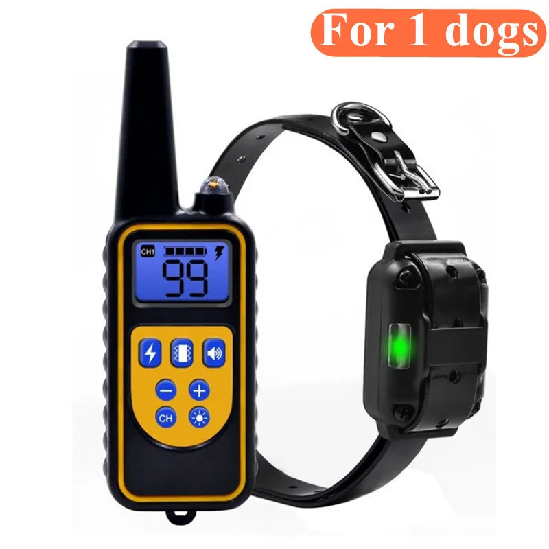 Dog Training Collar with Remote, 1 to 99 Levels, 2600 ft Range