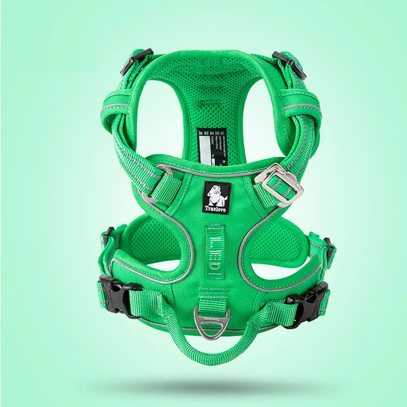 No Pull Dog Harness with Front Clip, Padded and Reflective