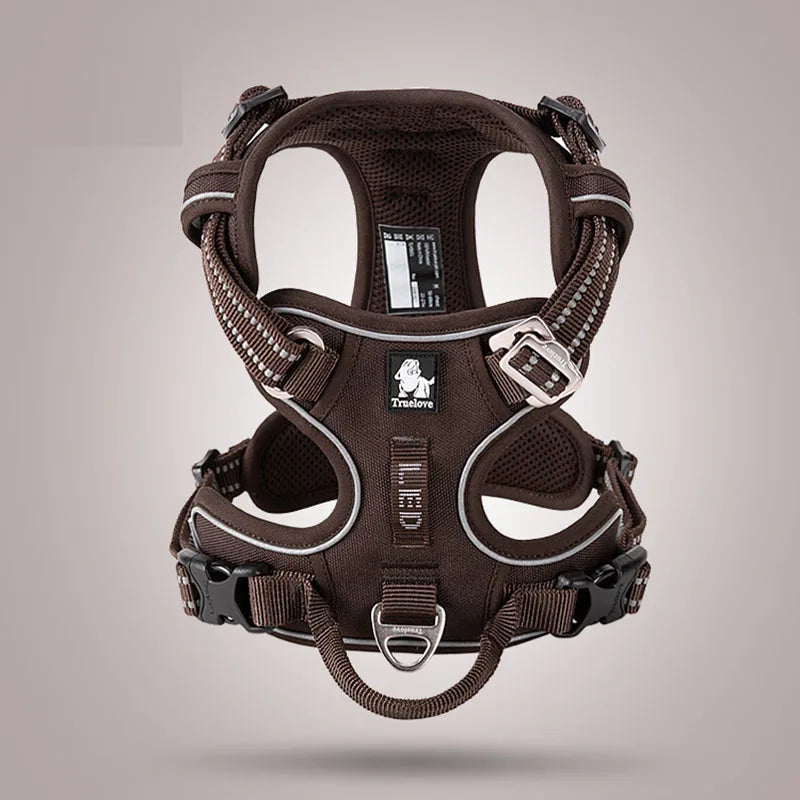 No Pull Dog Harness with Front Clip, Padded and Reflective