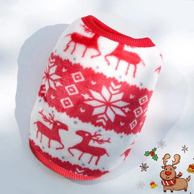 Rainbow Striped Dog Vest with Caterpillar Design for Small Dogs
