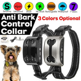 Rechargeable Bark Collar for Dogs with Beep and Static Modes