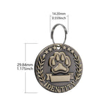 Personalized Engraved Dog ID Tag with Name, Phone and Address