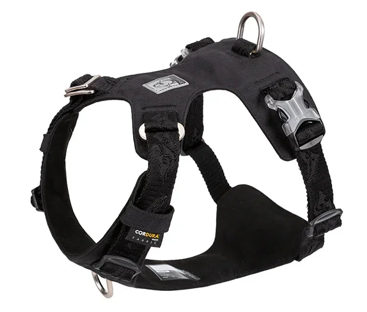 Lightweight Dog Harness with Aluminum D-Ring, Sizes XXS-XL