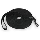 Long Line Dog Leash with Rubber Grip, 6 Lengths up to 49 Ft