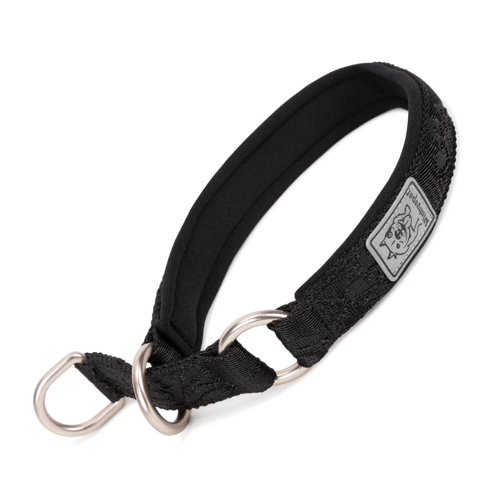 Greyhound Martingale Collar with Neoprene Padding, XXS to 3XL