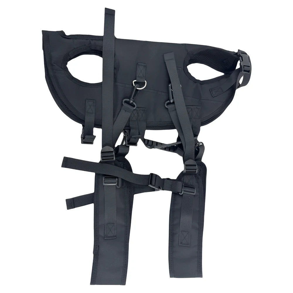 Dog Sling Carrier Backpack for Motorcycle Rides and Walks