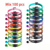 Adjustable Puppy Collar with Small Bell, 7.5 to 12.6 in