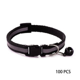 Adjustable Puppy Collar with Small Bell, 7.5 to 12.6 in