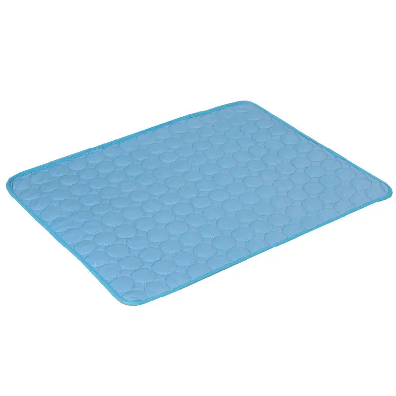 Dog Cooling Mat, Washable Ice Silk Pad for Summer, 5 Sizes