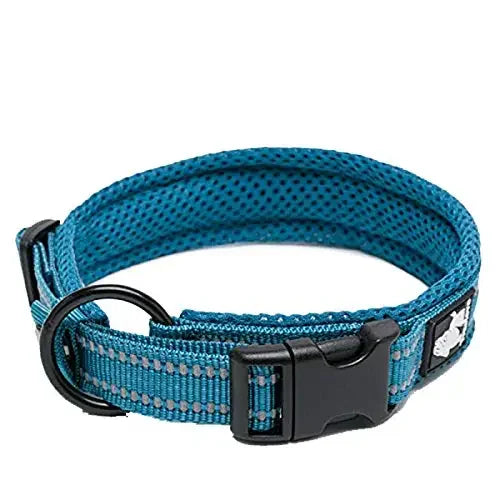 Adjustable Reflective Collar with Stainless Steel Ring
