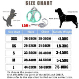 Small Dog Vest Harness and Leash Set, Reflective and Breathable