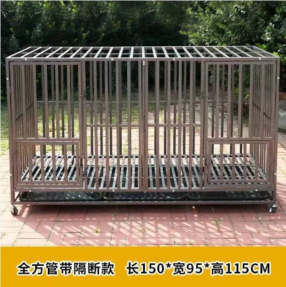 Heavy Duty Metal Dog Kennel in 15 Sizes for Small to Large Dogs