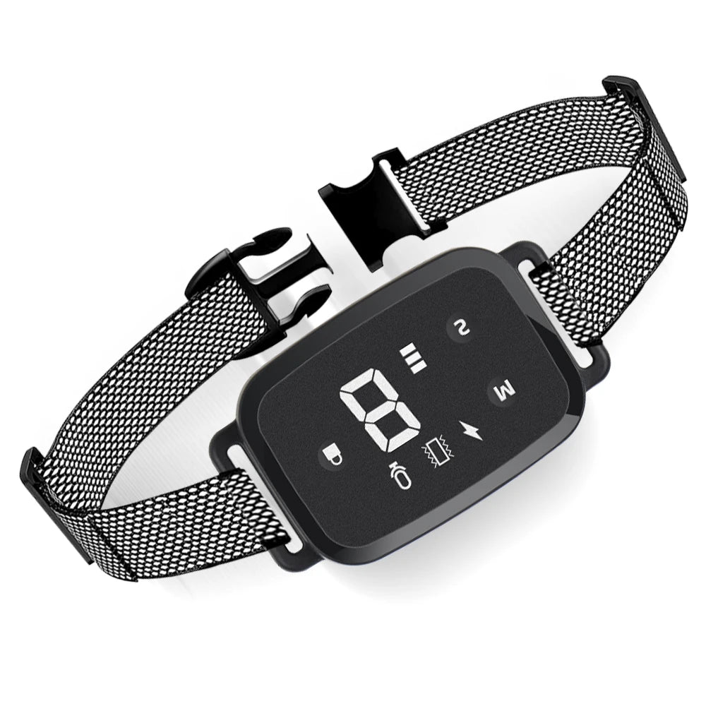 Rechargeable Bark Collar with Sound, Vibration and Static Modes