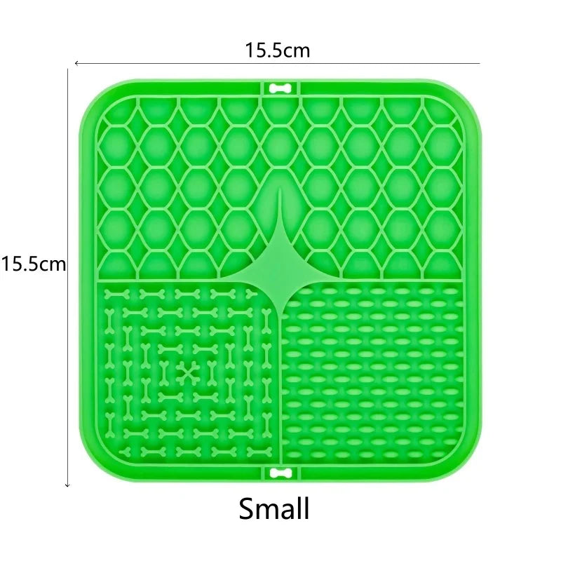 Silicone Lick Mat for Dogs, Slow Feeder Dog Bowls