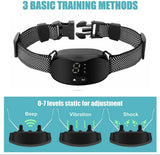Rechargeable Anti Bark Collar with Beep, Vibration, and Static