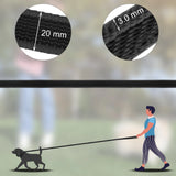 Long Line Dog Leash with Rubber Grip, 6 Lengths up to 49 Ft