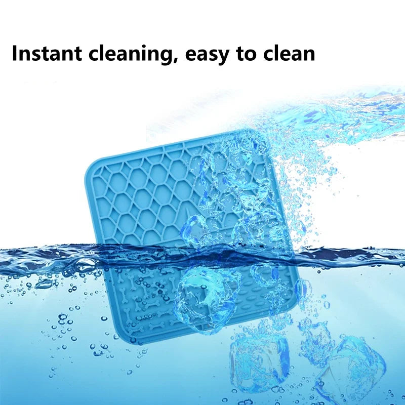 Silicone Lick Mat for Dogs, Slow Feeder Dog Bowls