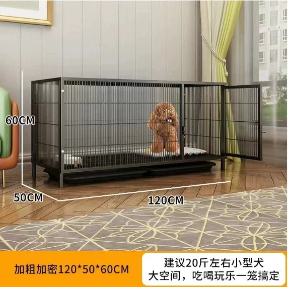 Heavy Duty Metal Dog Kennel in 15 Sizes for Small to Large Dogs