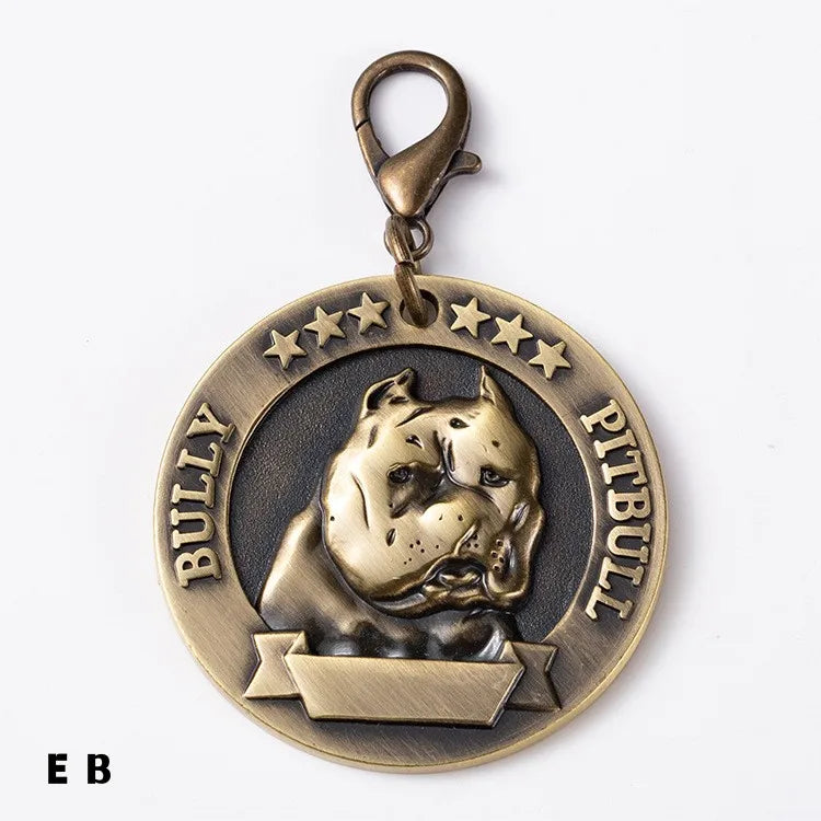 Personalized Engraved Dog ID Tag with Name, Phone and Address