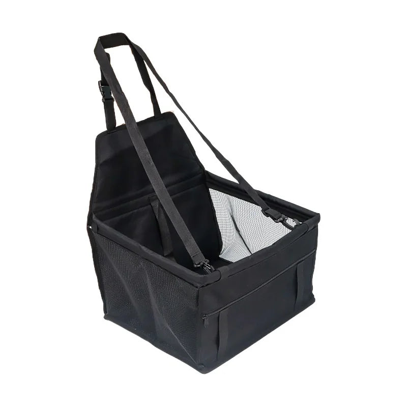 Dog Car Seat and Seat Cover, Booster Basket or Back Seat Hammock