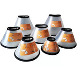 Clear Dog Recovery Cone in 8 Sizes for Cats, Small and Large Dogs