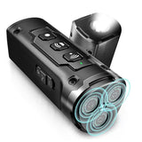 Rechargeable Ultrasonic Dog Bark Deterrent with LED Flashlight