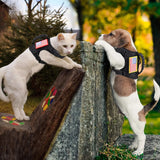 Military Style Vest Harness for Puppies and Small Dogs