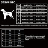Lightweight Dog Harness with Aluminum D-Ring, Sizes XXS-XL