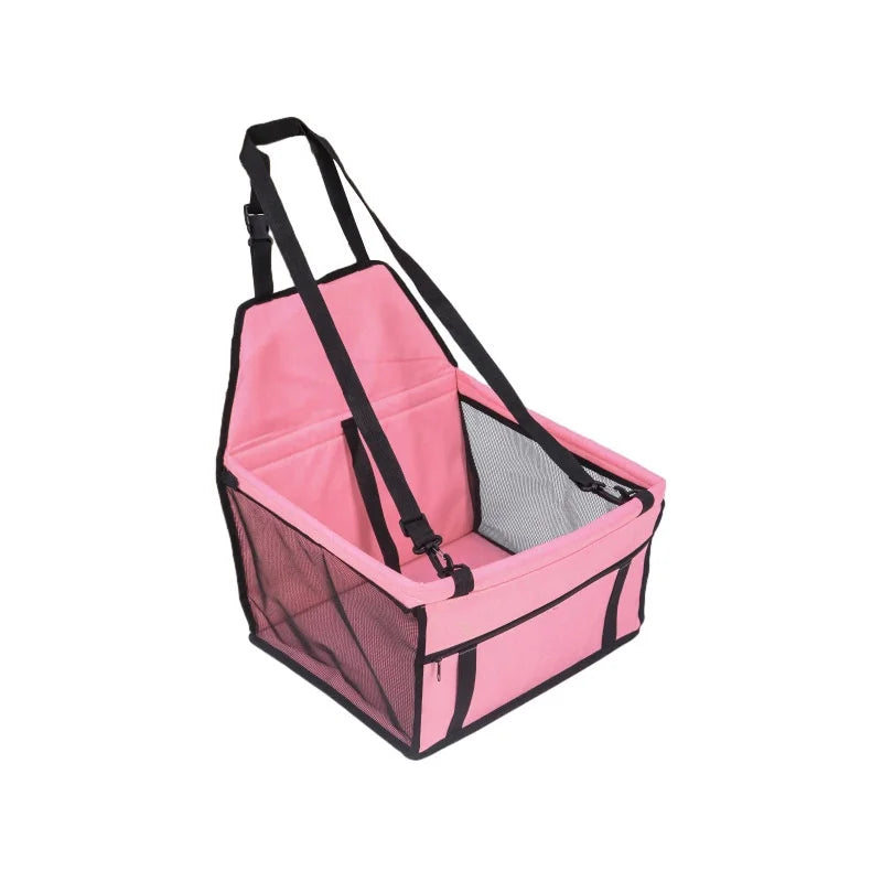 Dog Car Seat and Seat Cover, Booster Basket or Back Seat Hammock