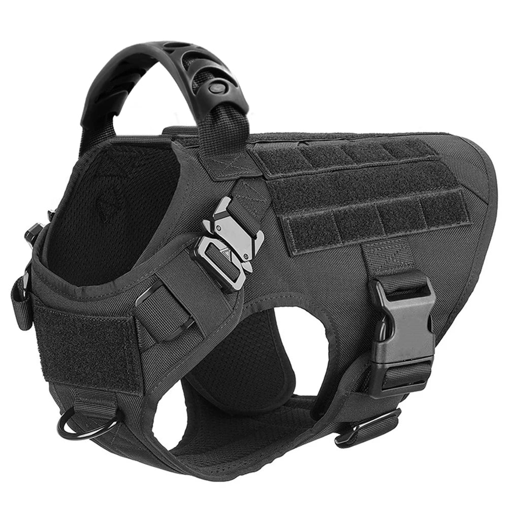 Tactical Dog Harness with Handle for Medium and Large Dogs