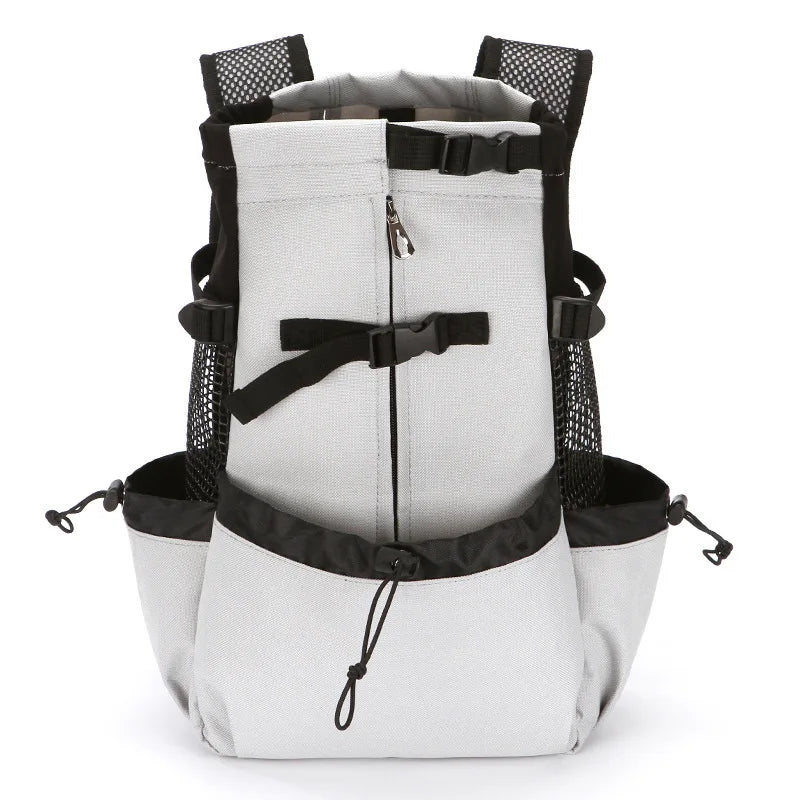 Nylon Dog Motorcycle Backpack Carrier for Small and Medium Dogs