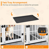 Wooden Dog Crate Furniture, Connectable End Table